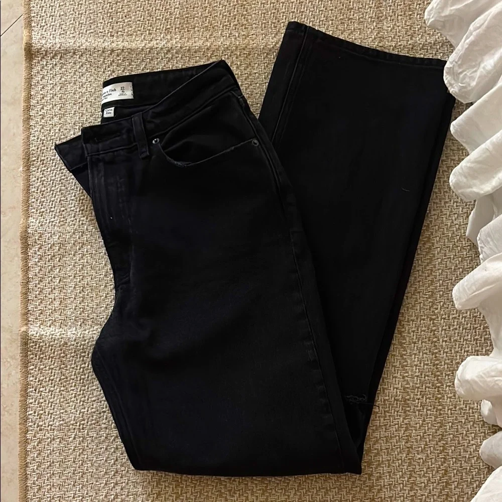 Abercrombie & Fitch Black Denim Jeans - Picture 1 of 3